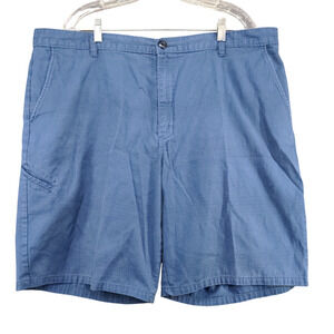 Dickies Mens Chino Shorts Blue Size 42 Slash Pockets Cotton Belt Loops